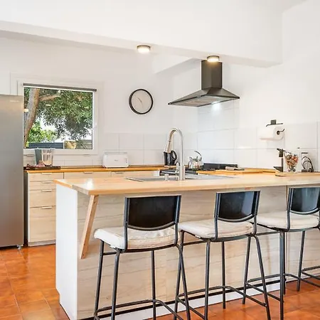 S'auba Exclusiva Con Piscina Privada De Agua Salada Y Horno De Pizza * Es Mercadal